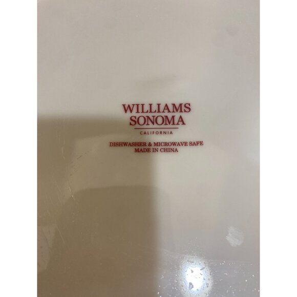 Williams Sonoma Twas the Night Wreath Dinner Plate - Picture 7 of 7